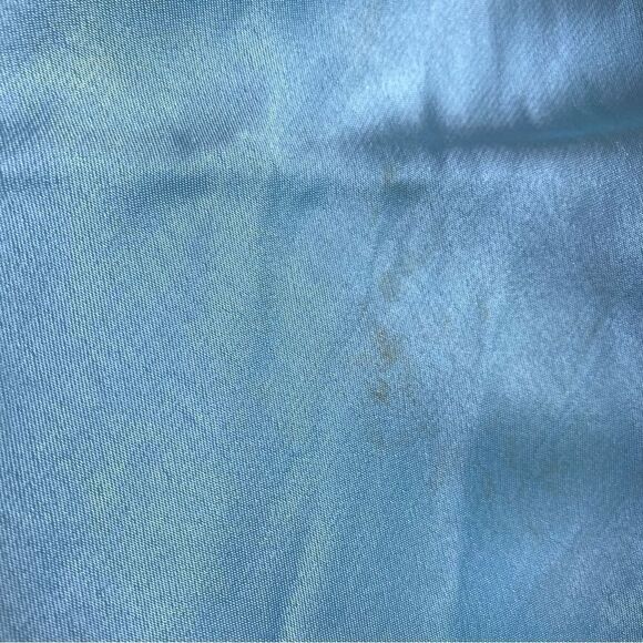 Bardot Astrid Midi Slip Dress in Mint blue satin Revolve New L - Picture 10 of 12